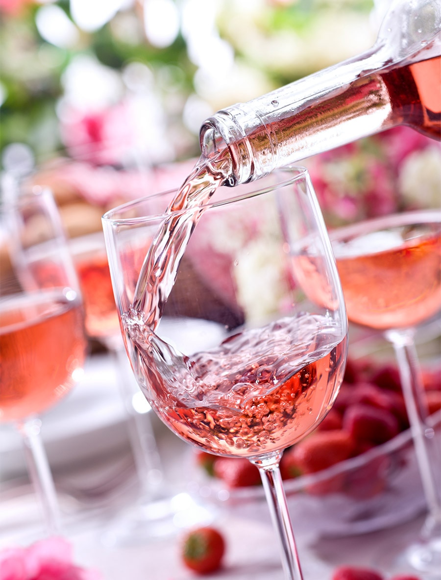 Vino rosado