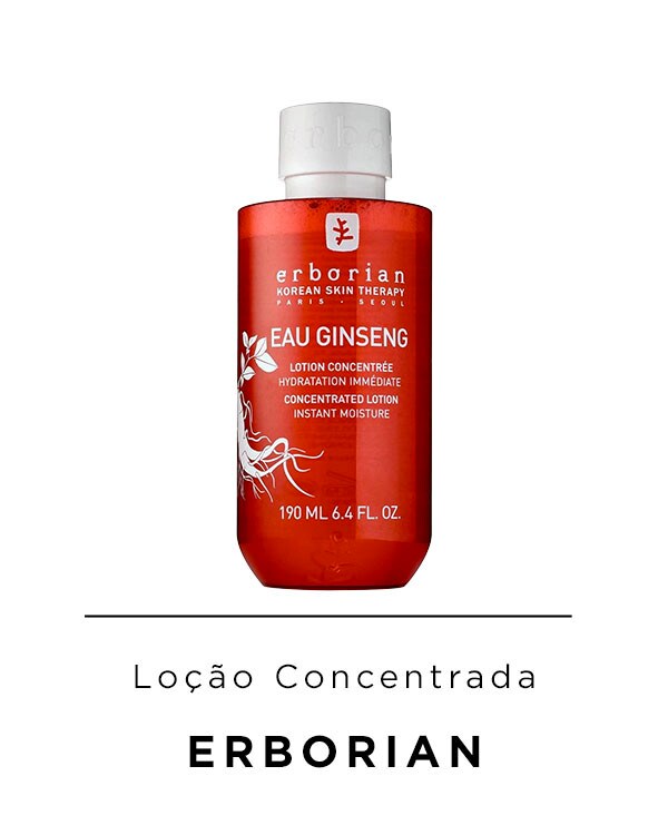 Essenciais Beleza 2020 - Limpeza - Erborian Loção hidratante Eau Ginseng