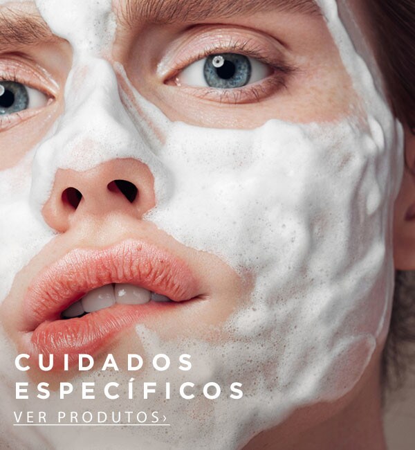 Encontre os cuidados extra como máscaras e esfoliantes para mimar a sua pele, disponíveis na loja online El Corte Inglés