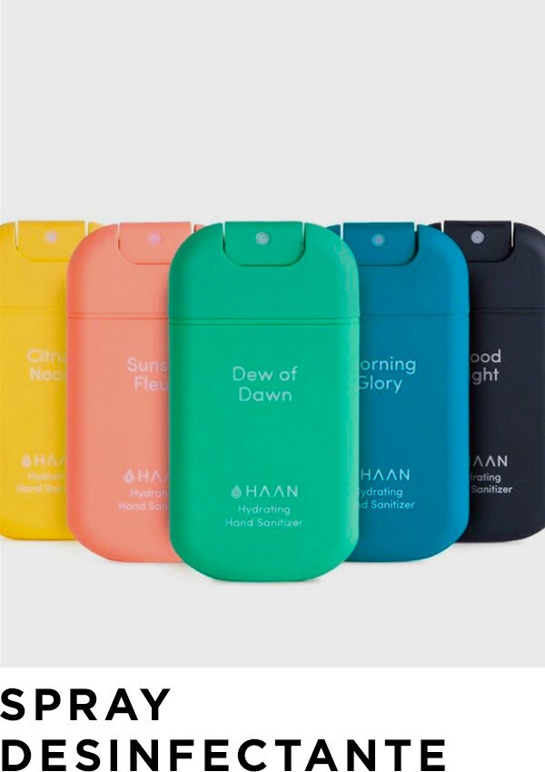 Também poderá gostar dos sprays e géis desinfectantes, antibacterianos e higienizantes de mãos, disponíveis na loja online El Corte Inglés