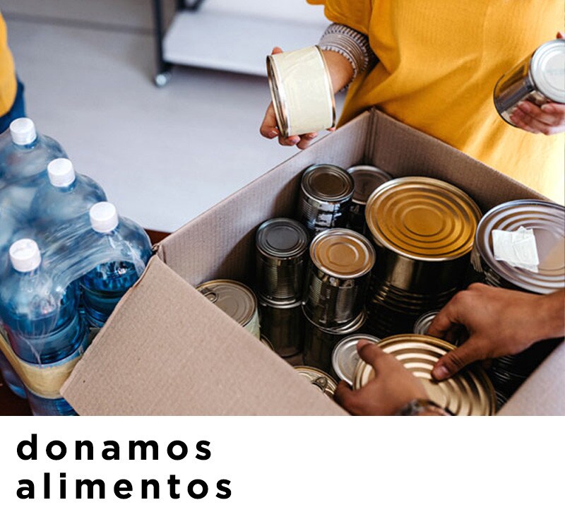 Donamos alimentos