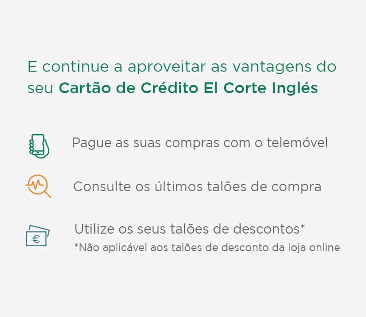 Vantagens da App do Cartão de Crédito El Corte Inglés