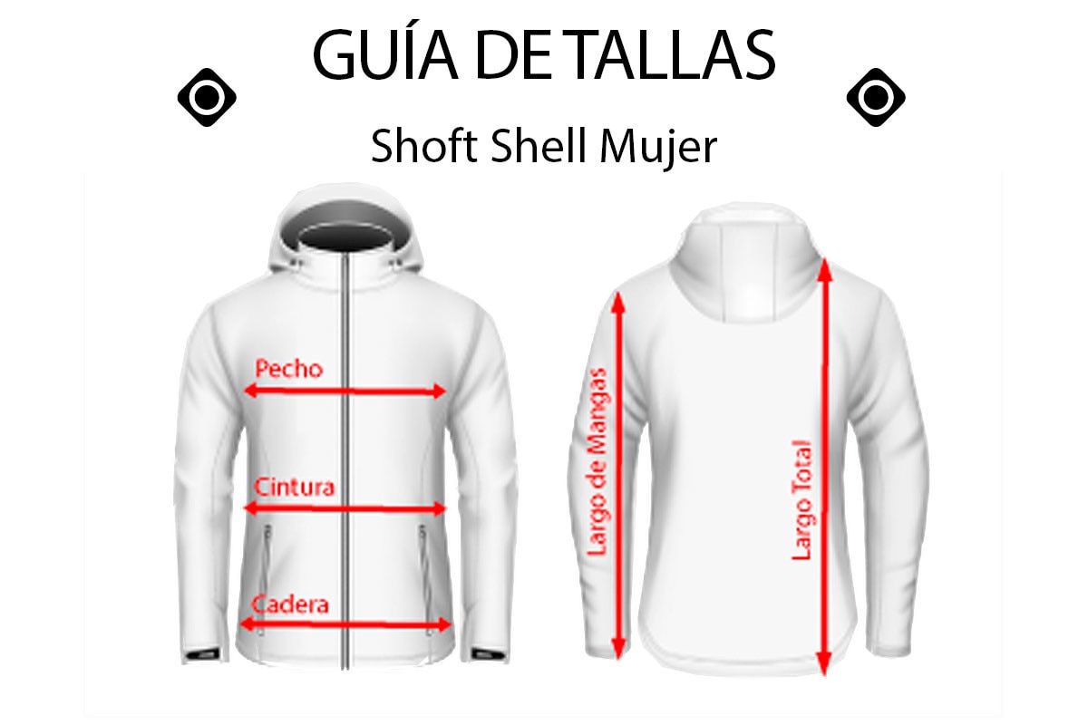 Guias tallas cabecera mujer