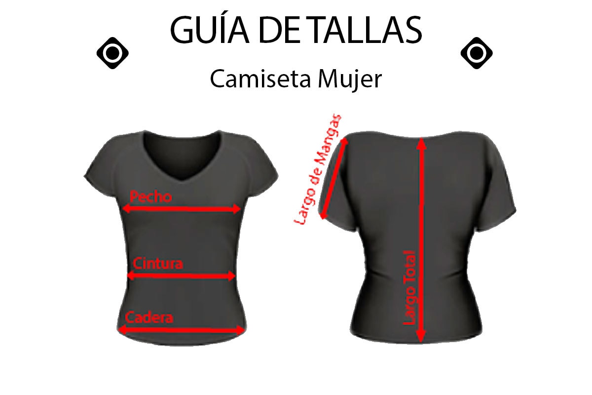 Guias tallas cabecera mujer