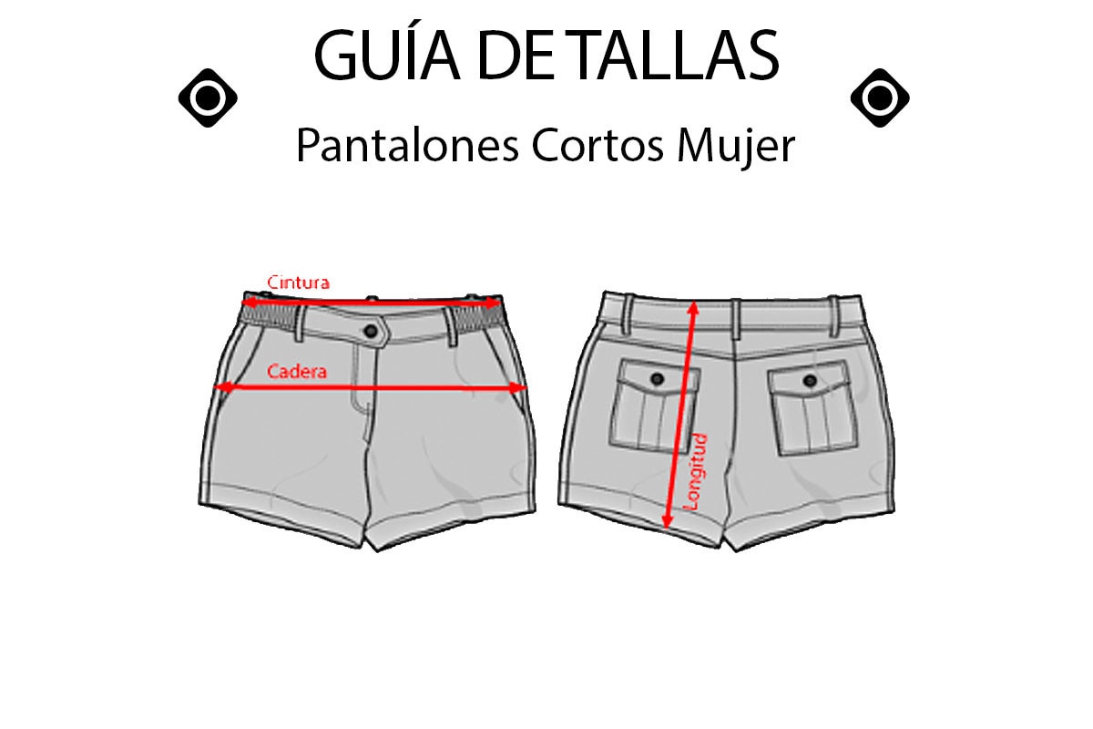 Guias tallas cabecera mujer