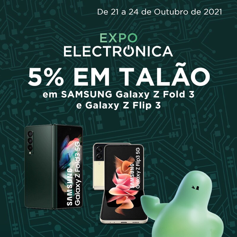 Expo Electrónica Samsung 5% Talão