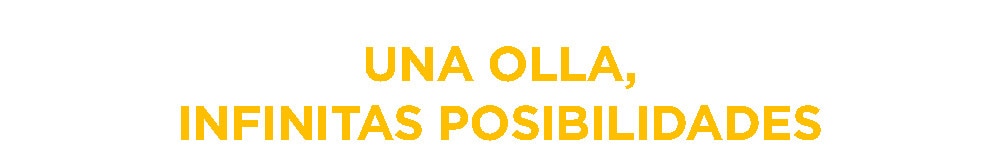 Una olla, infinitas posibilidades