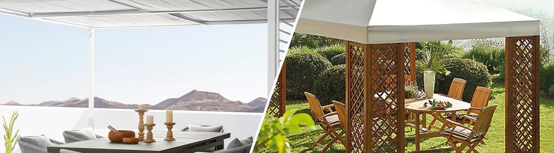 Terraço e Jardim - Pérgolas