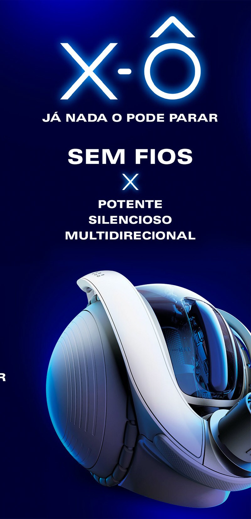 Rowenta Aspirador Sem Fios X-Ô