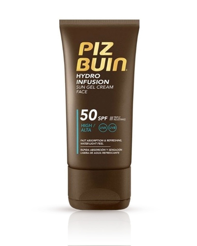 Piz Buin protector solar químico hydro infusion SPF50
