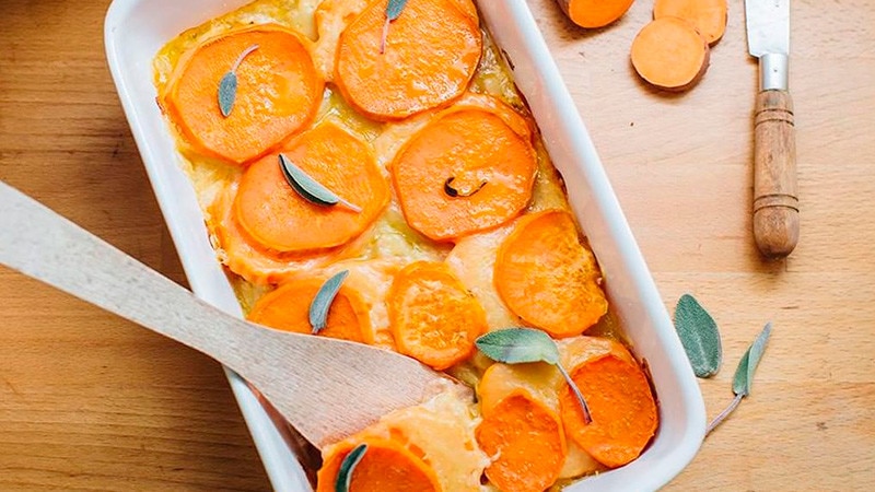 Lasanha de Batata Doce