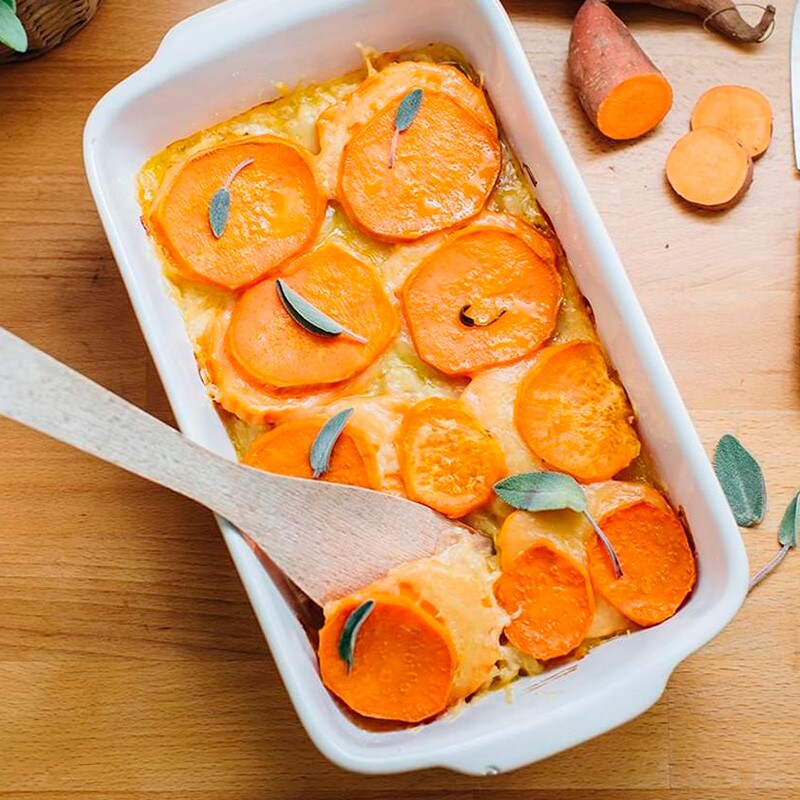 Lasanha de Batata Doce