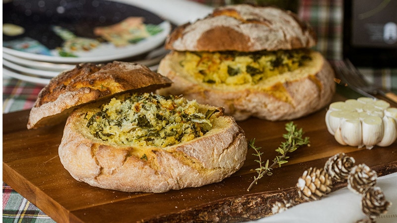 Bacalhau na Broa