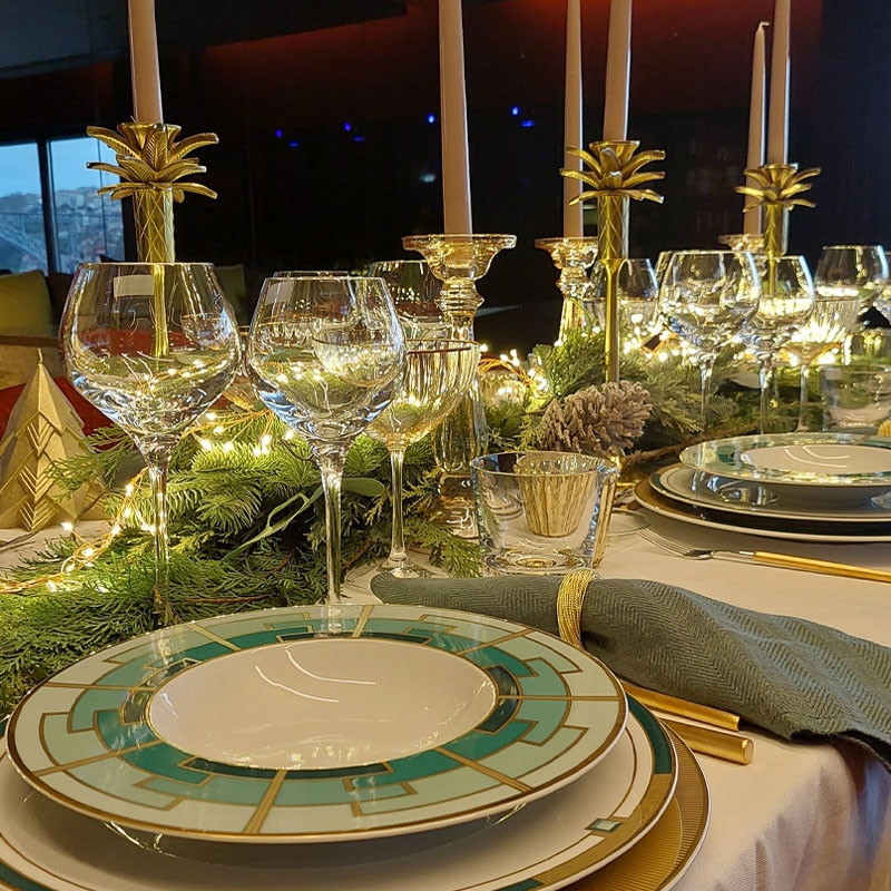 Workshop de Mesa de Natal no Hilton Porto Gaia