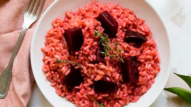 Risotto de Beterraba