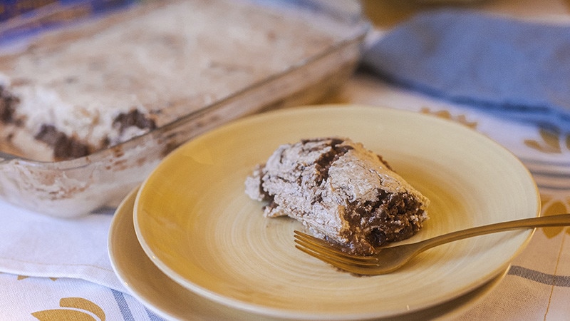 Doce de Café e Bolachas de Chocolate