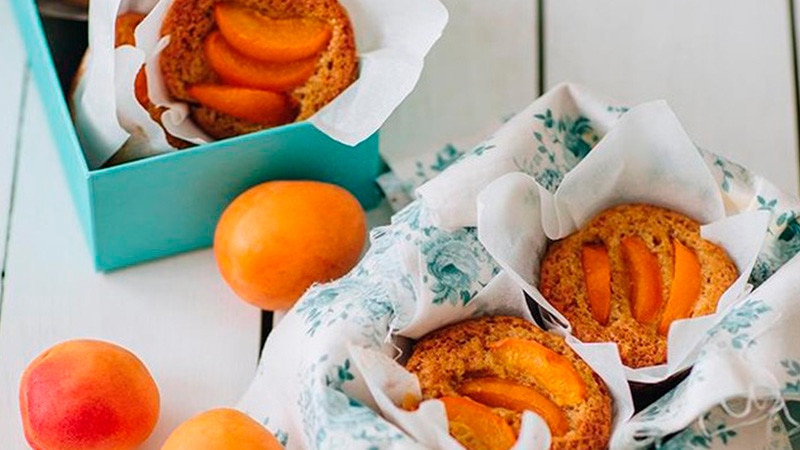 Bolinhos de Iogurte e Alperce