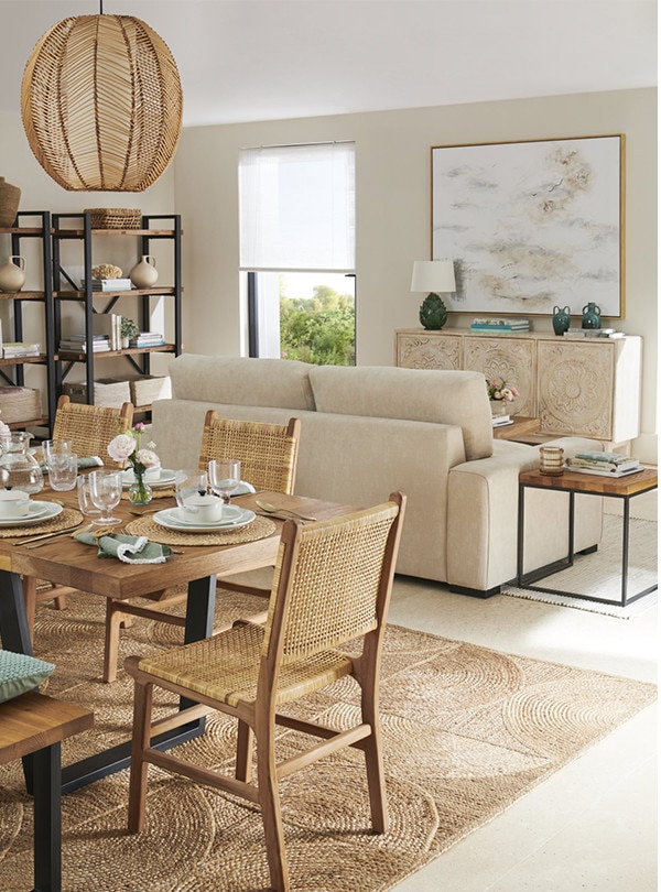FIBRAS NATURALES · PARA EL COMEDOR