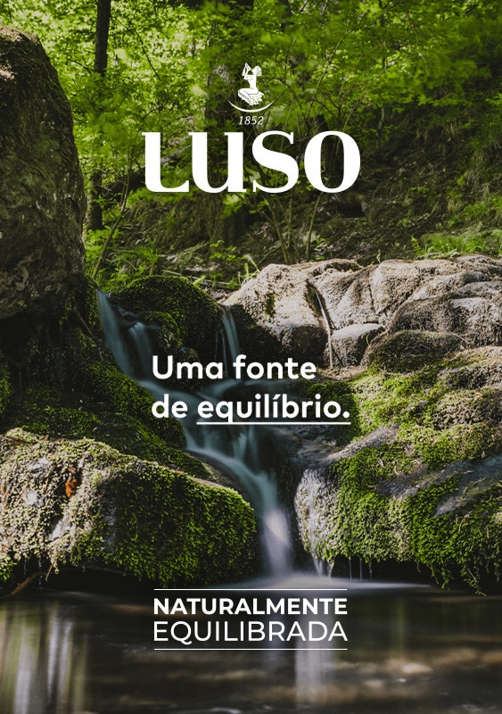 Luso - Uma Fonte de equilíbrio. Naturalmente equilibrada.