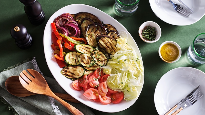 Salada de Legumes Grelhados