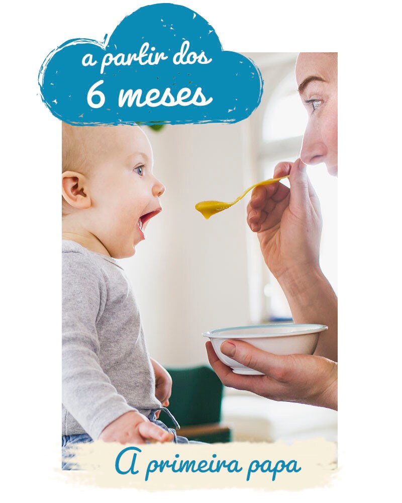 A partir dos 6 meses