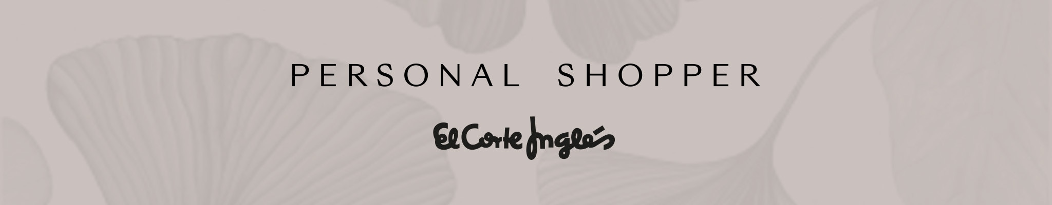 Serviço Personal Shopper El Corte Inglés