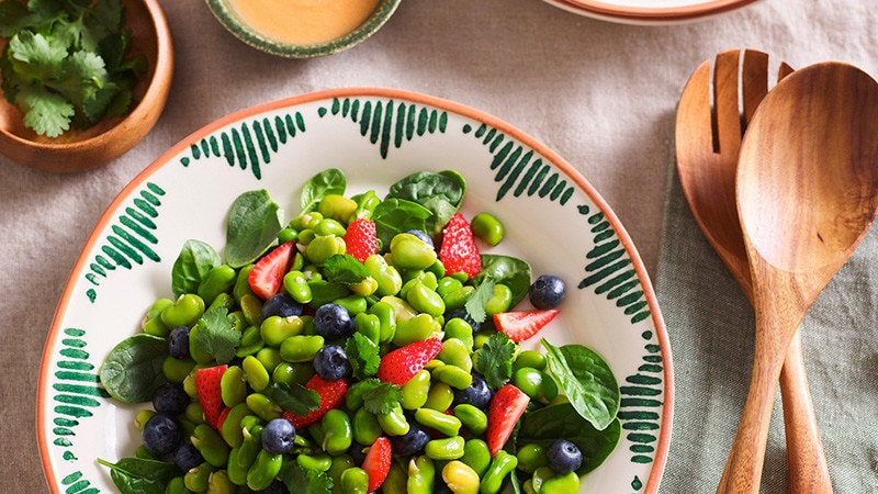 Salada Fresca de Favas