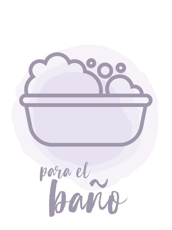 Para el baño