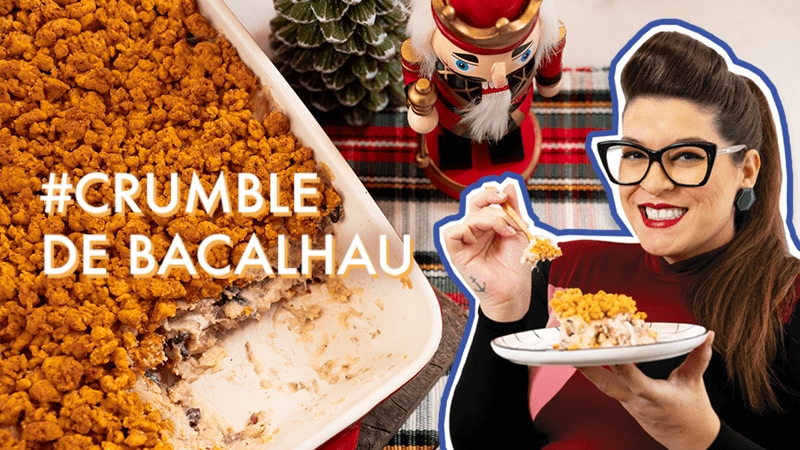 Crumble de Bacalhau