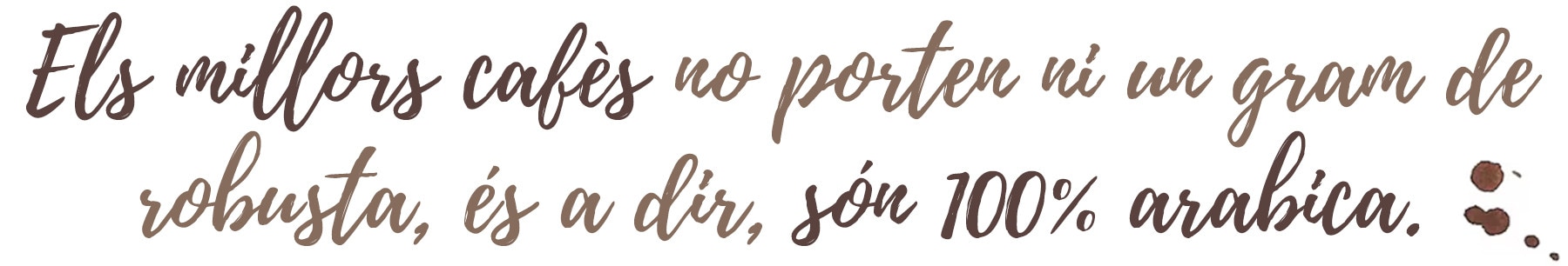 ELS MILLORS CAFES