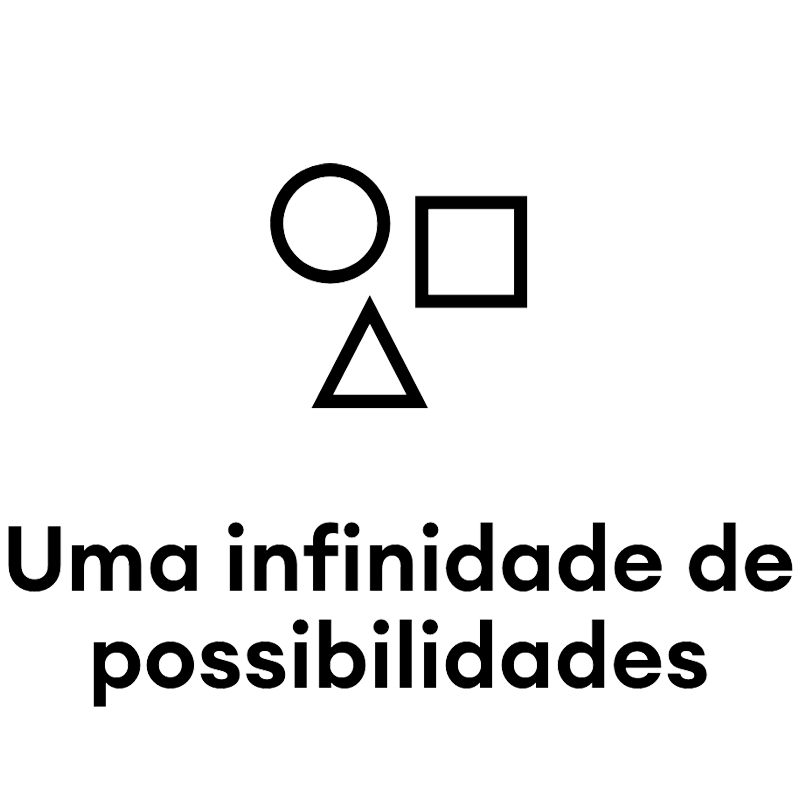 Infinidade de possibilidades
