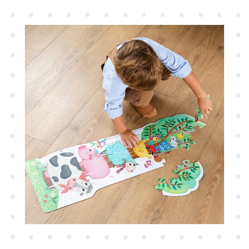 Puzzle XXL de cartón