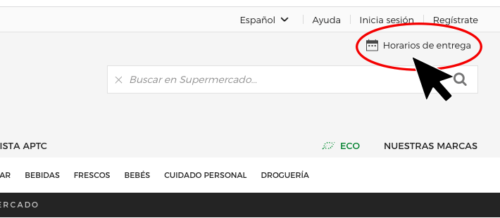 Horario entrega