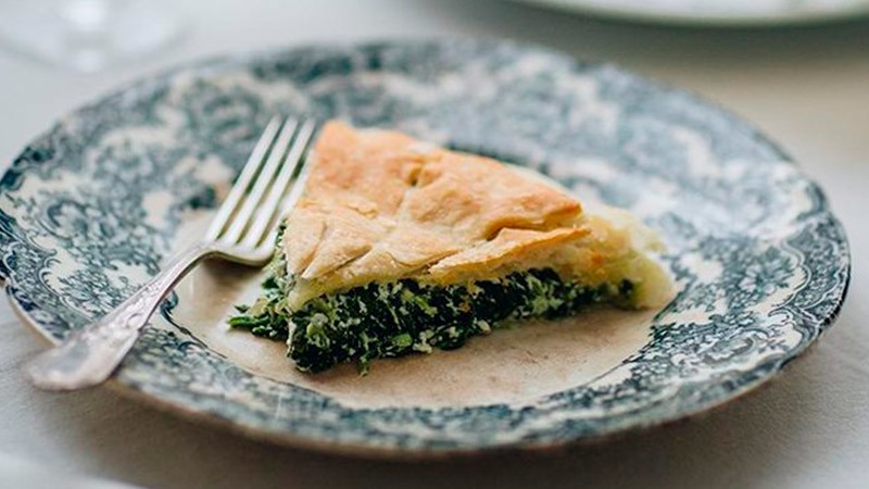 Tarte de Espinafres e Ricotta