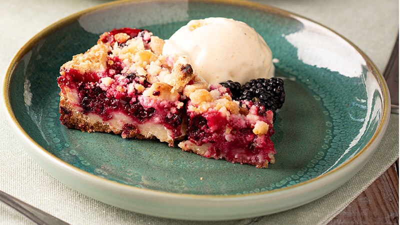 Tarte Crumble de Amora