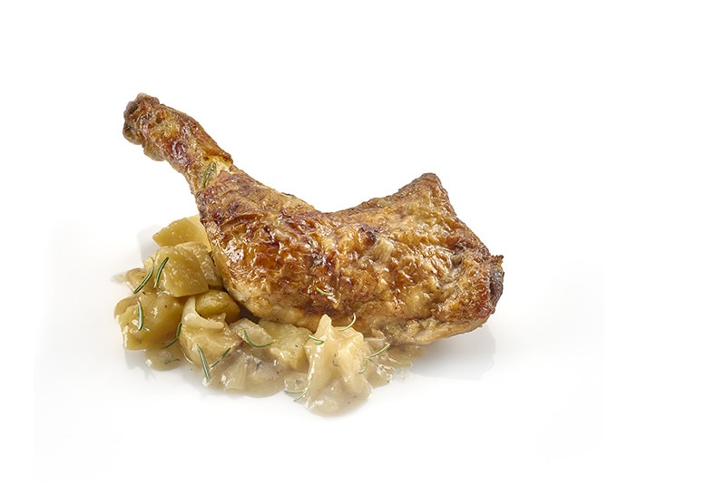 hostelería platos preparados a domicilio Pollo asado a la cerveza