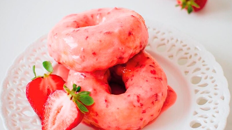 Donuts de Morango