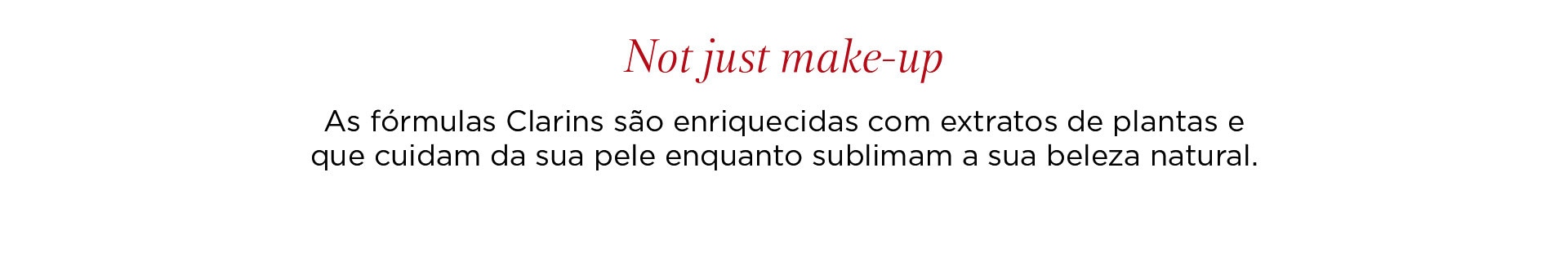 MAQUILHAGEM ENRIQUECIDA COM EXTRACTOS DE PLANTAS. Fórmulas de maquilhagem que cuidam da sua pele