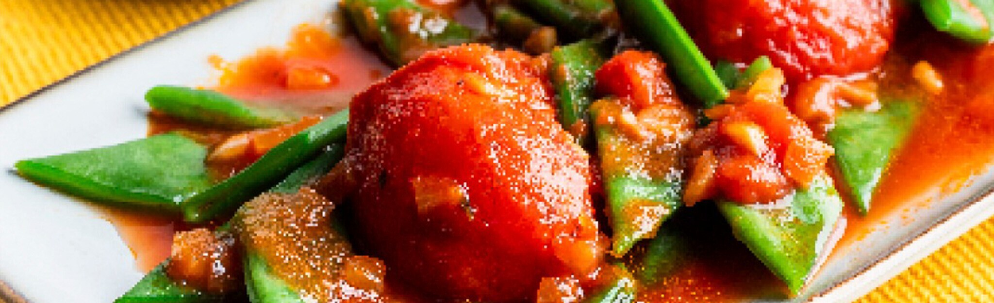 Feijão Verde com Tomate