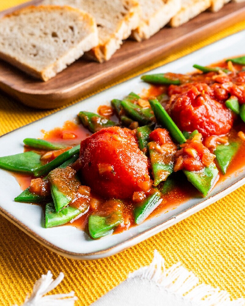 Feijão Verde com Tomate