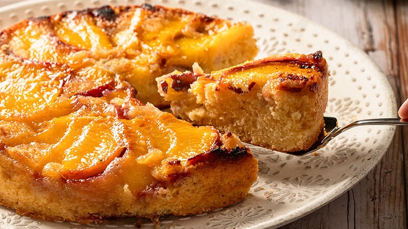 Bolo de Pêssego