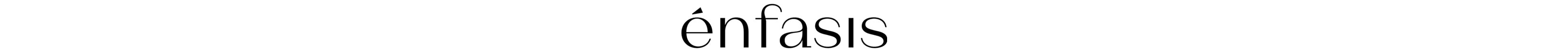 Enfasis