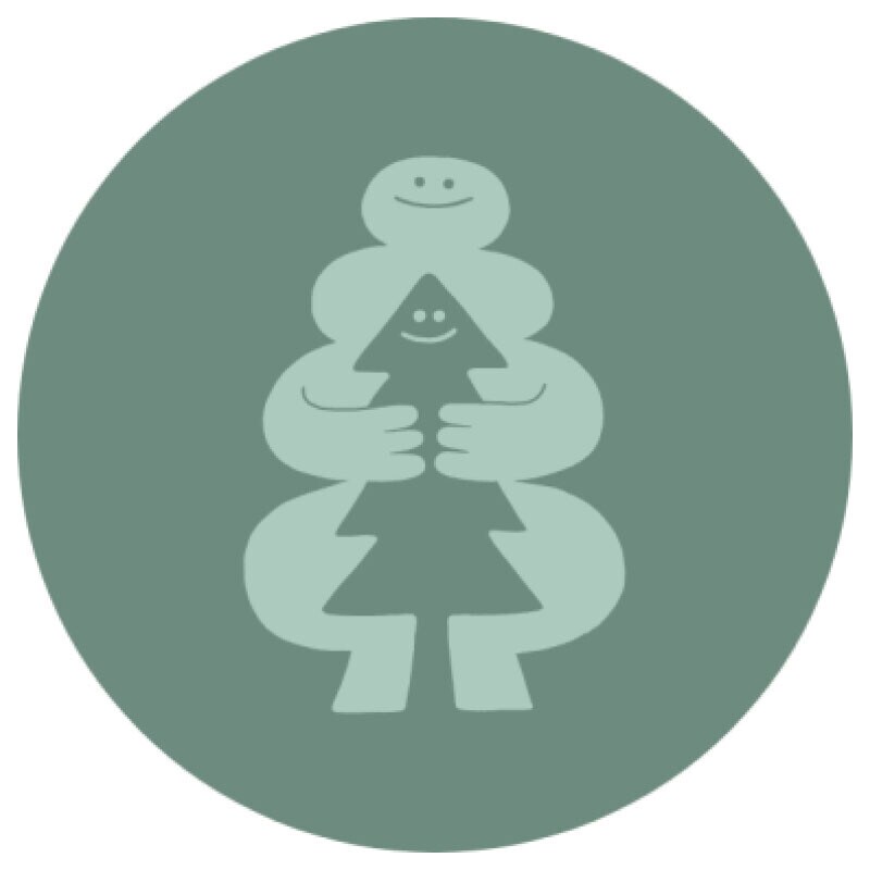 Un cochecito un árbol
