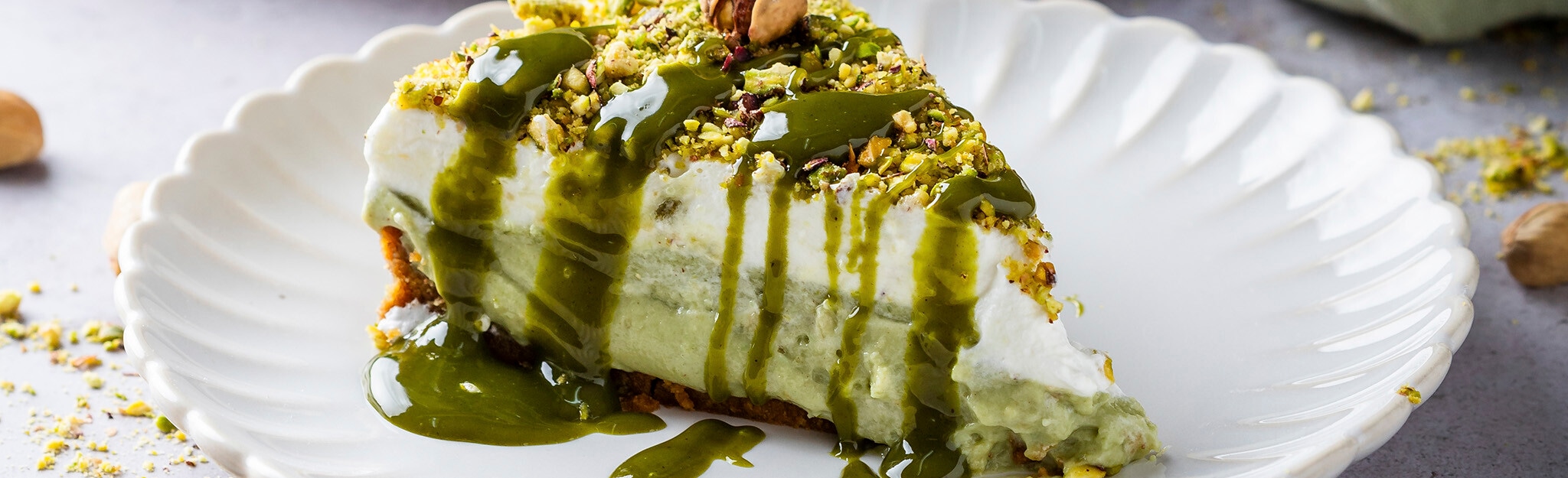 Cheesecake de Pistachio