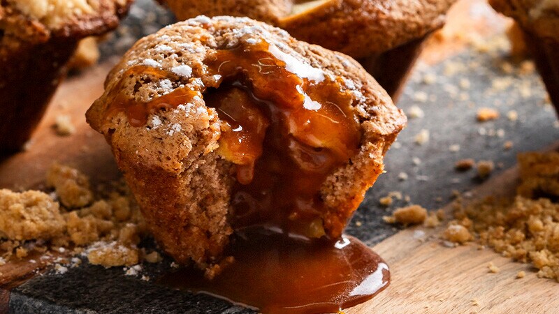 Muffins de Maçã e Canela