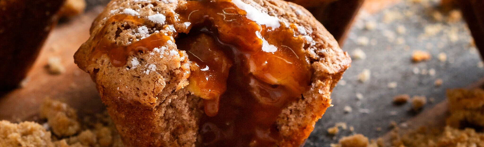 Muffins de Maçã e Canela