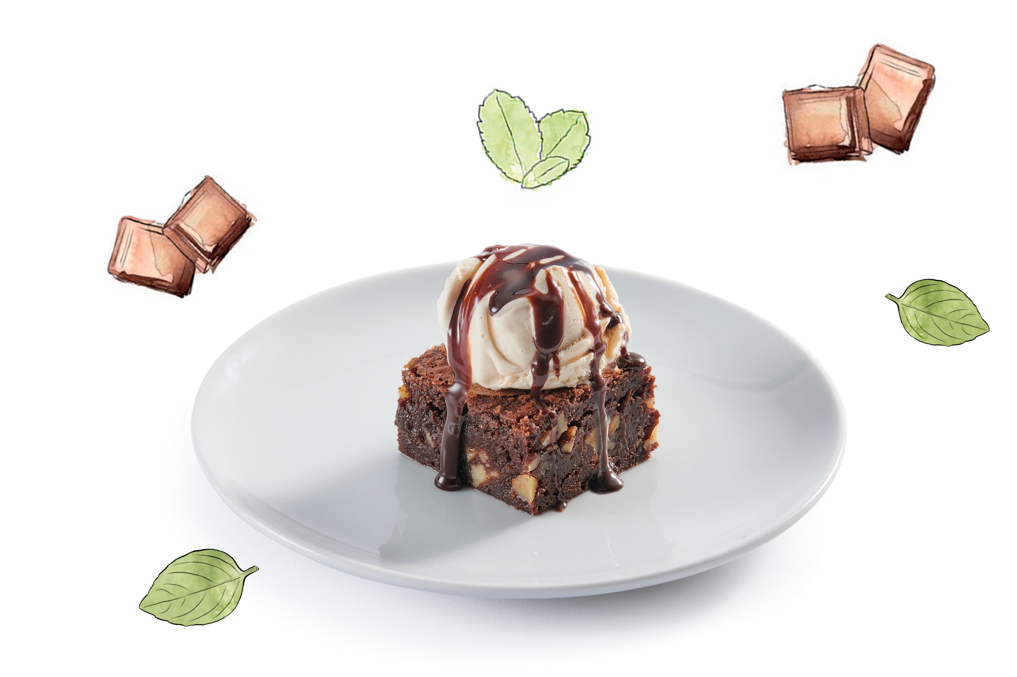 POSTRES CAFETERIA BROWNIE