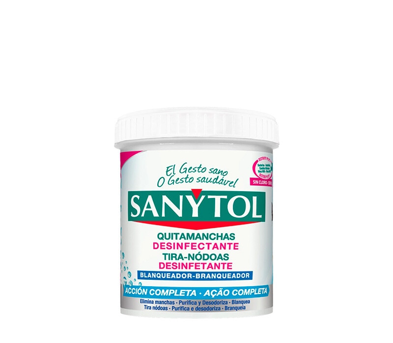 Sanytol Tira-Nódoas Branqueador embalagem 450 g