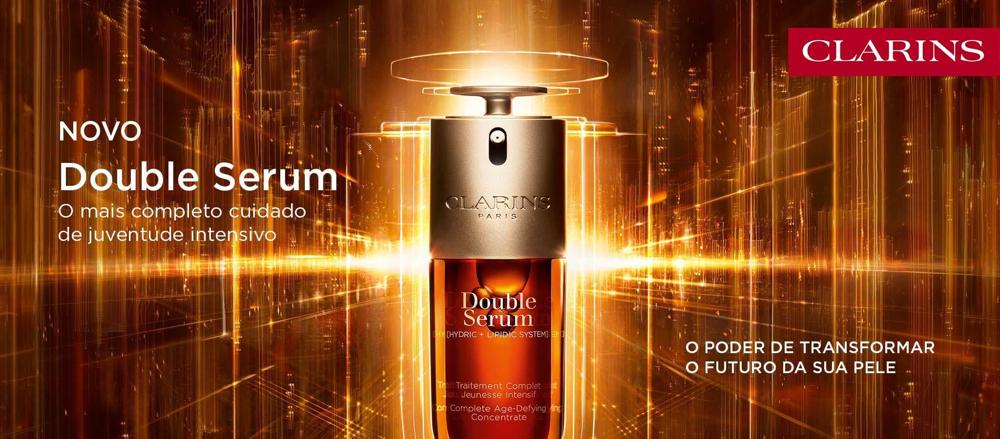 Descubra Double Sérum Clarins  na loja online El Corte Inglés 