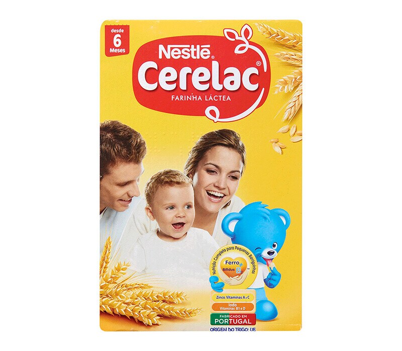Nestlé Cerelac Papa Infantil Farinha Láctea + 6 meses embalagem 900 g
